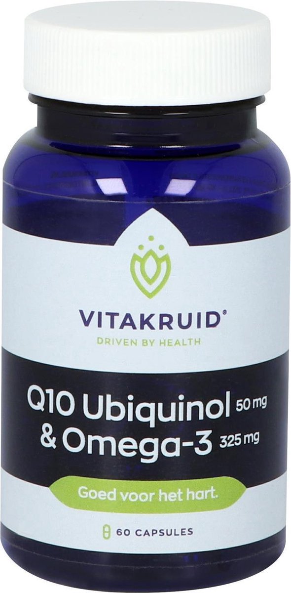Vitakruid Q10 Ubiquinol 50mg Omega-3 325 Mg
