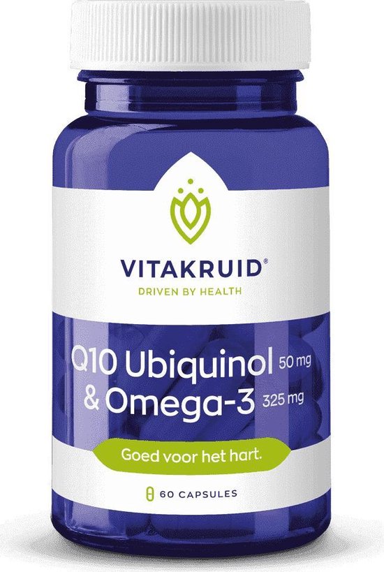 Vitakruid Q10 Ubiquinol 50mg Omega-3 325 Mg