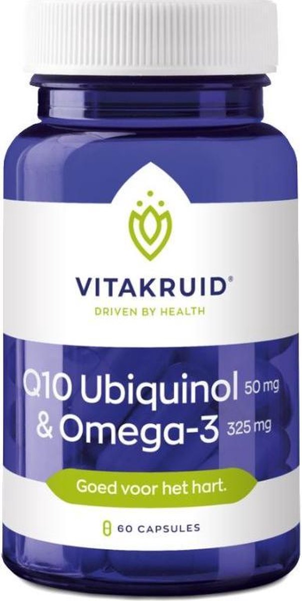 Vitakruid Q10 Ubiquinol 50mg Omega-3 325 Mg