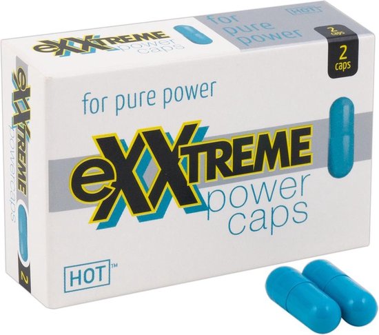 Eros Hot Exxtreme Power Capsules - Blauw