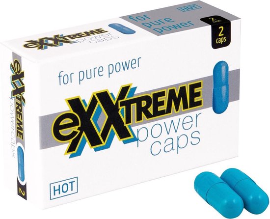 Eros Hot Exxtreme Power Capsules - Blauw