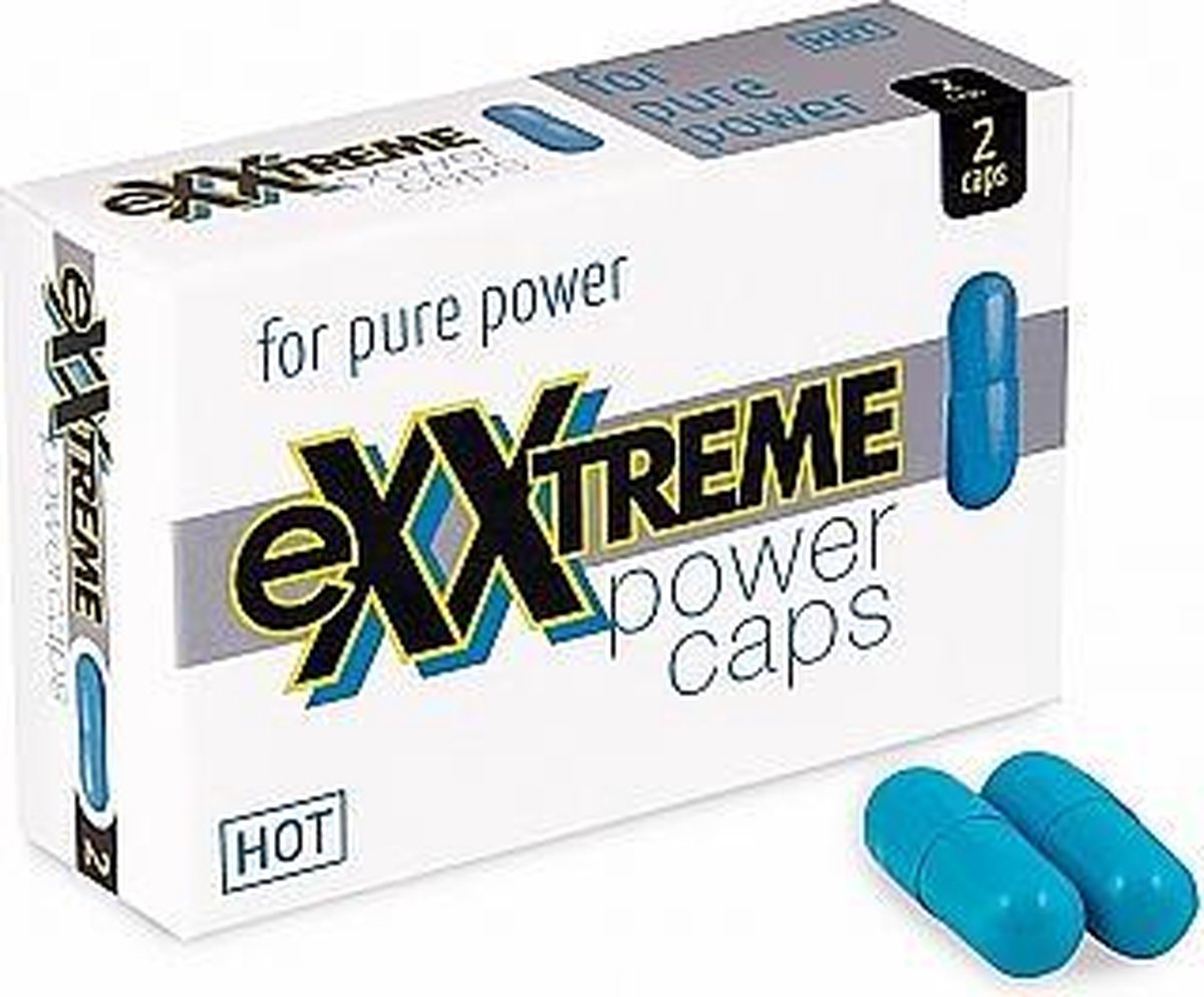 Eros Hot Exxtreme Power Capsules - Blauw