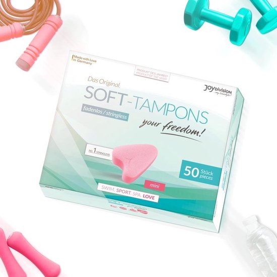 Joy Division Soft Tampons Mini 50 stuks - Roze