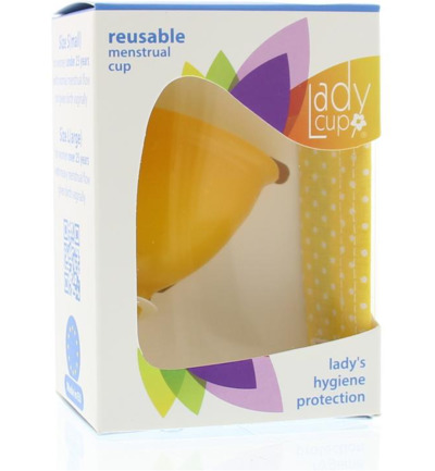 Ladycup Menstruatie Cup Sunflower Maat S Per stuk