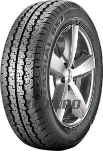 Kumho Radial 857 ( 205/75 R14C 109/107R 8PR ) - Zwart