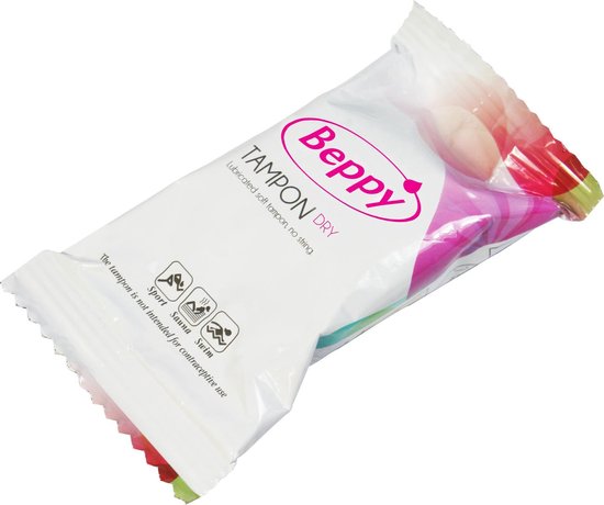 Beppy Soft Comfort Tampons Dry 8stuks - Blauw