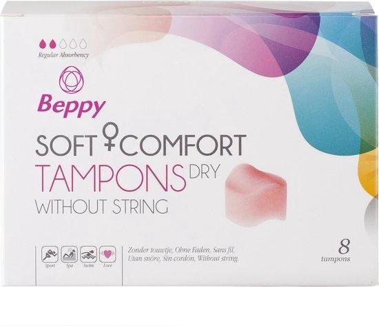 Beppy Soft Comfort Tampons Dry 8stuks - Blauw