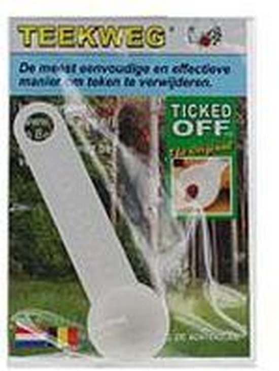 Teekweg Tekenlepel - Wit