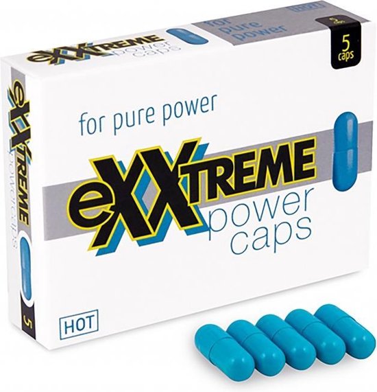 Hot Exxtreme Power Capsules - Blauw