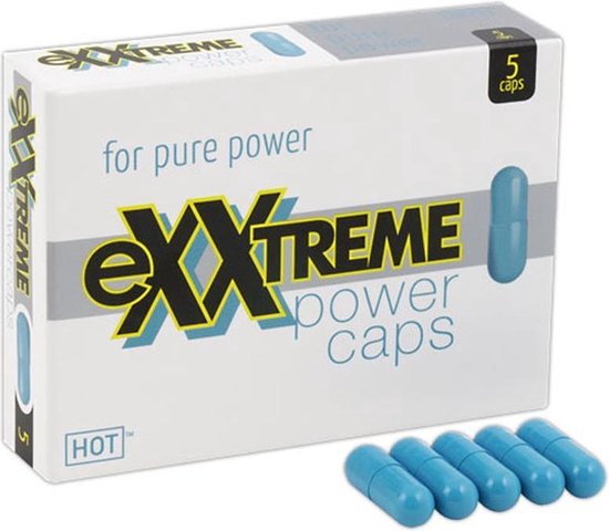 Hot Exxtreme Power Capsules - Blauw