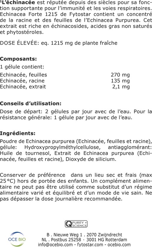 Fytostar Echinacea Forte Maxi