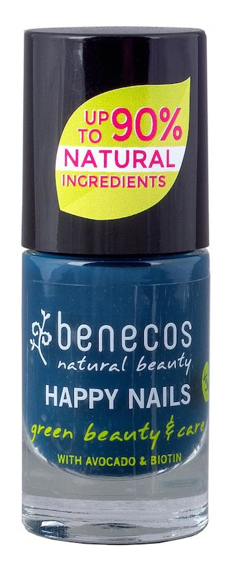 Benecos Nagellak Nordic Blue - Zwart