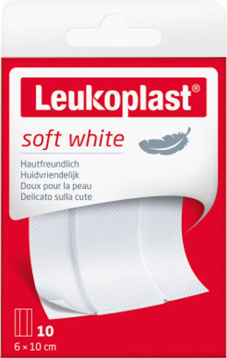 Leukoplast Soft White 6 X 10 Cm