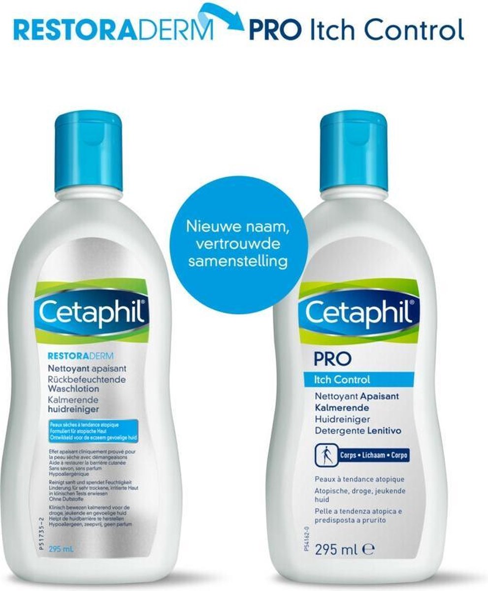 Cetaphil Pro Itch Control Kalmerende Huidreiniger 295 ML