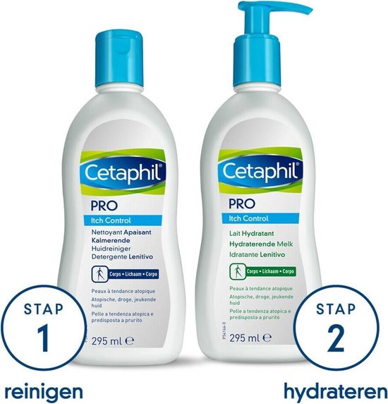 Cetaphil Pro Itch Control Kalmerende Huidreiniger 295 ML