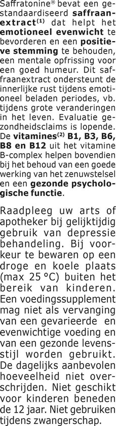 Fytostar Exp Saffratonine 30cap