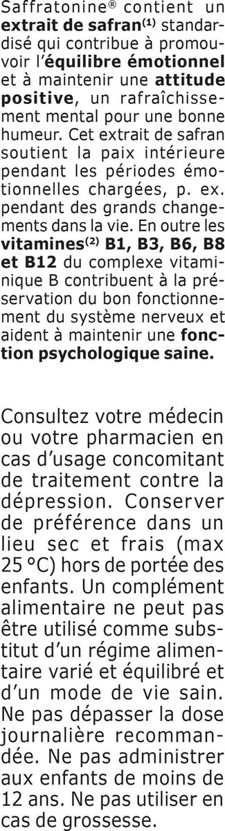 Fytostar Exp Saffratonine 30cap