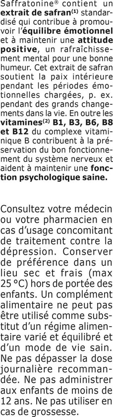 Fytostar Exp Saffratonine 30cap