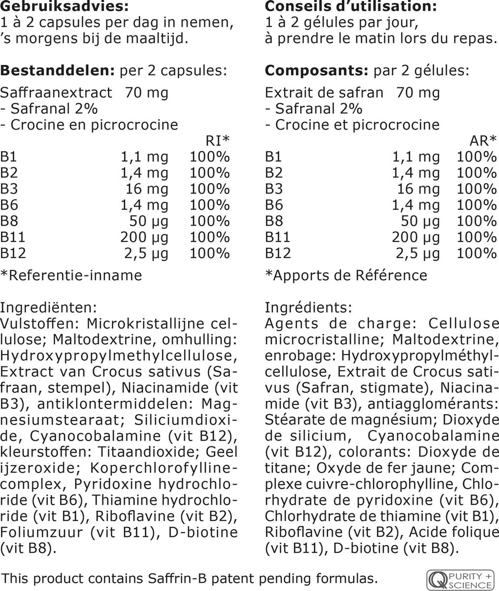 Fytostar Exp Saffratonine 30cap