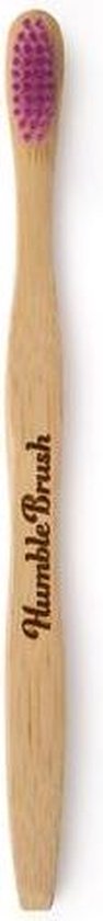 Humble Brush Adult Brush Tandenborstel 1 stuks - Paars