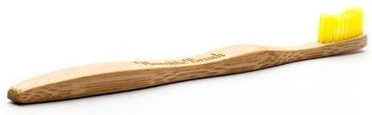 Humble Brush Tandenborstel Adult Brush 1 Stuks - Geel