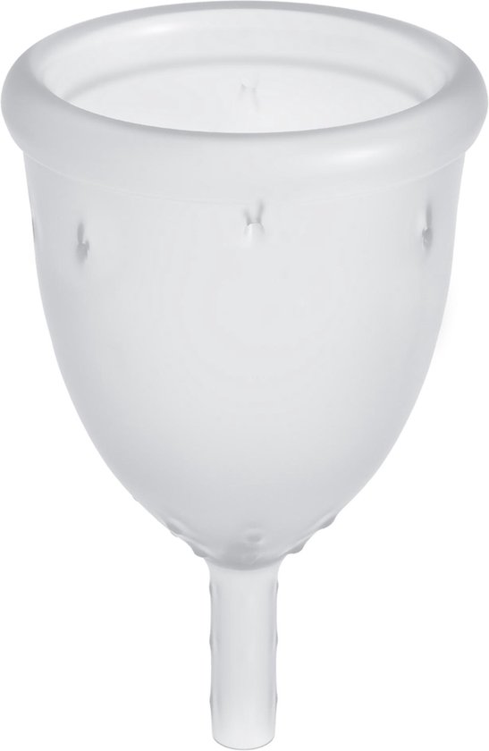Ladycup Menstruatie Cup Transparant Maat S Per stuk