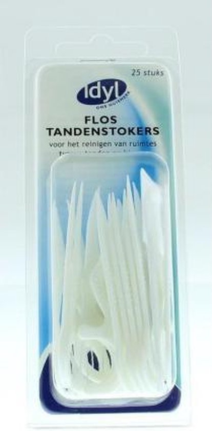 idyl Huismerk Floss Tandenstokers 25 Stok