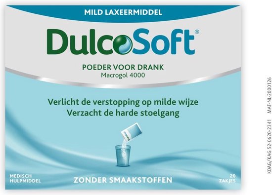 Dulcosoft poeder voor drank
