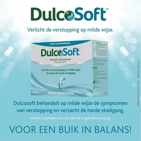 Dulcosoft poeder voor drank