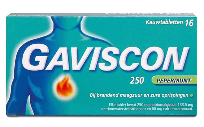 Gaviscon 250 Pepermunt
