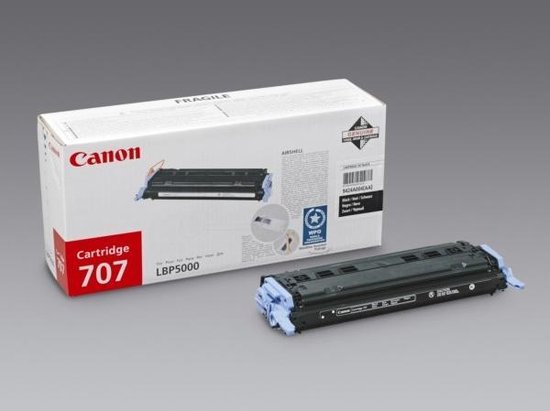 Canon 707 - Tonercartridge / - Zwart