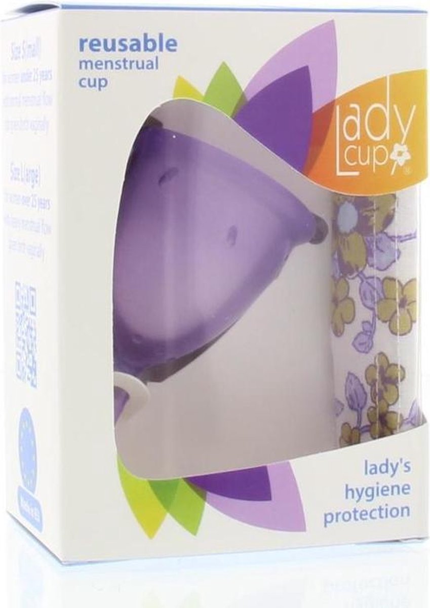 Ladycup Menstruatie Cup Lilac Maat S Per stuk