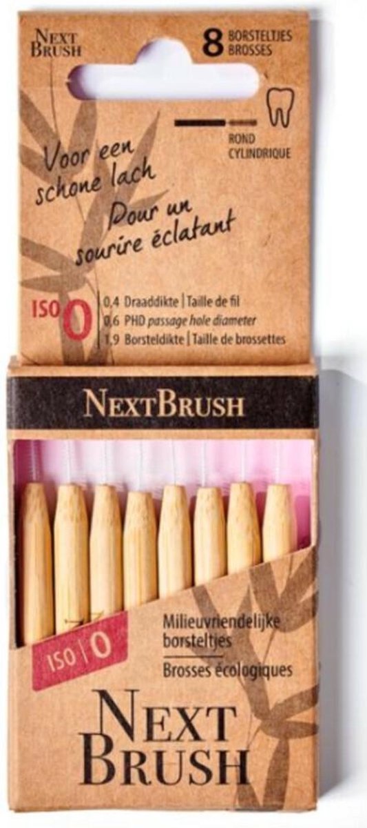 NextBrush Ragers Bamboe 8ST