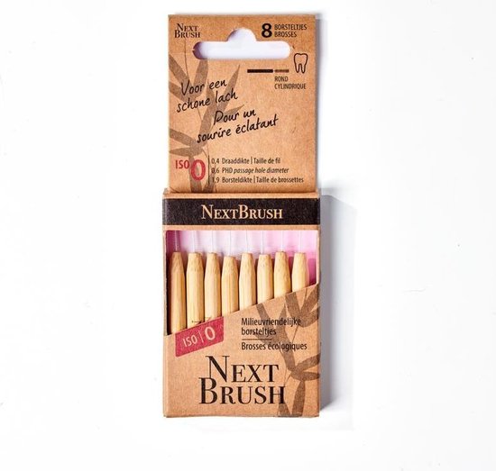 NextBrush Ragers Bamboe 8ST