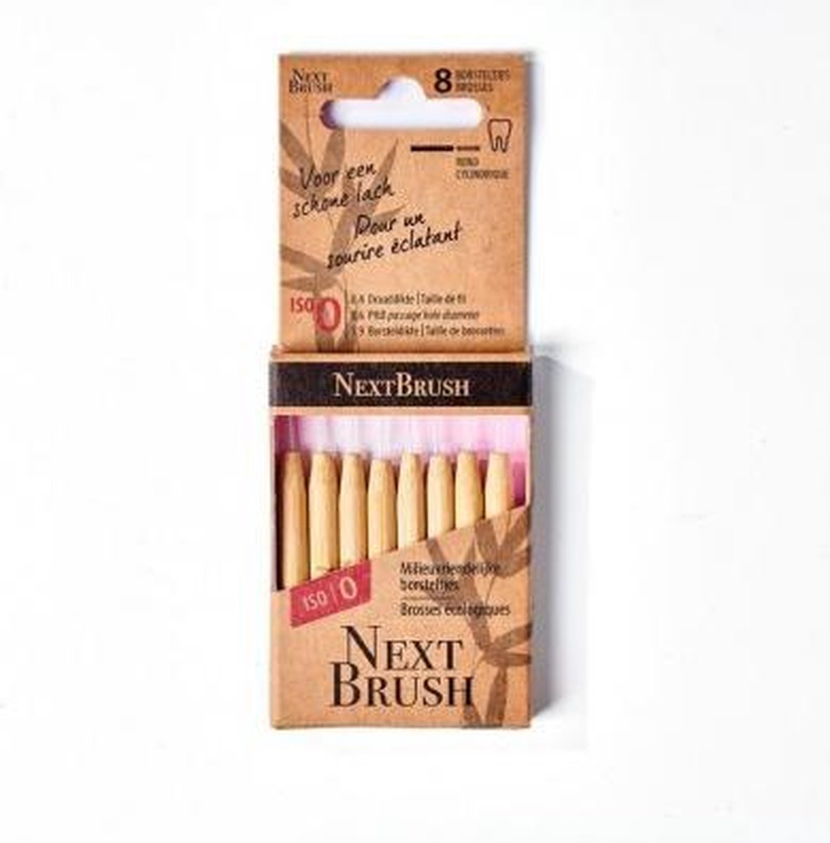 NextBrush Ragers Bamboe 8ST