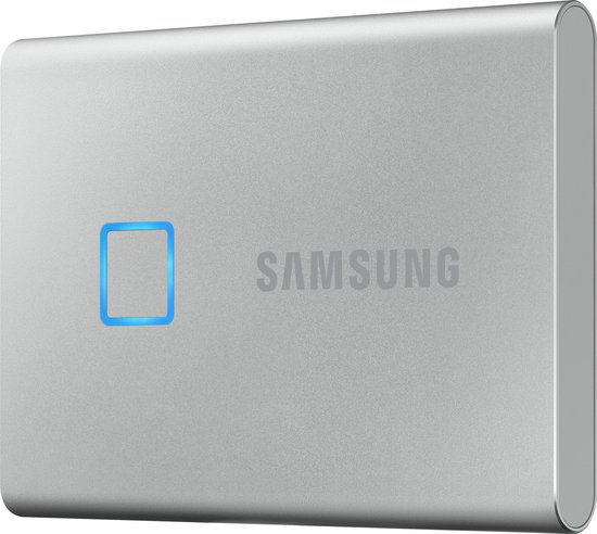 Samsung T7 Touch Portable SSD 1TB Zilver - Silver