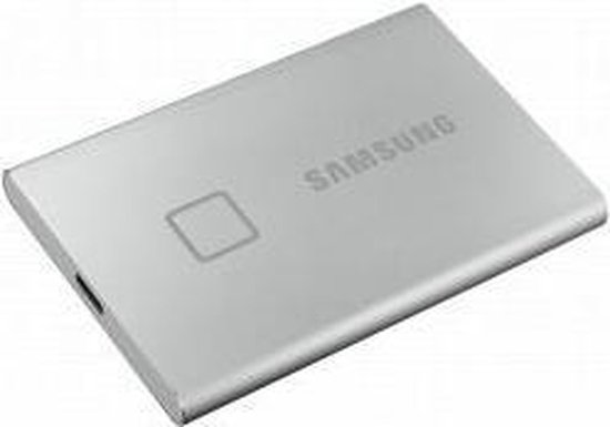 Samsung T7 Touch Portable SSD 1TB Zilver - Silver