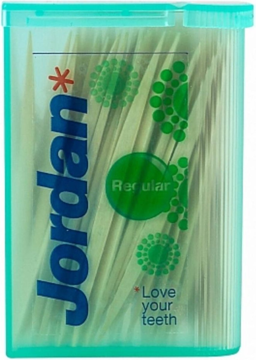Jordan Tandenstokers Regular 2-zijdig 100stuks