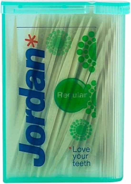 Jordan Tandenstokers Regular 2-zijdig 100stuks