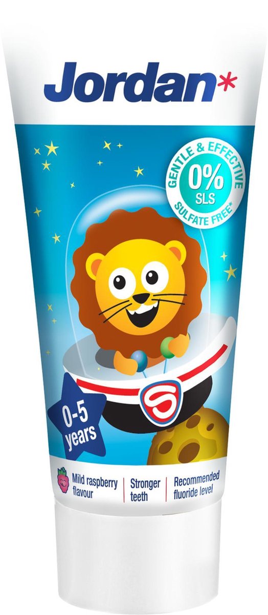 Jordan Tandpasta Kids 0-5 Jaar 50ml