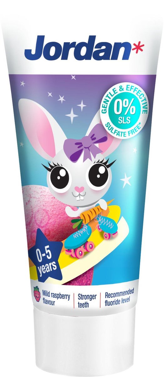 Jordan Tandpasta Kids 0-5 Jaar 50ml