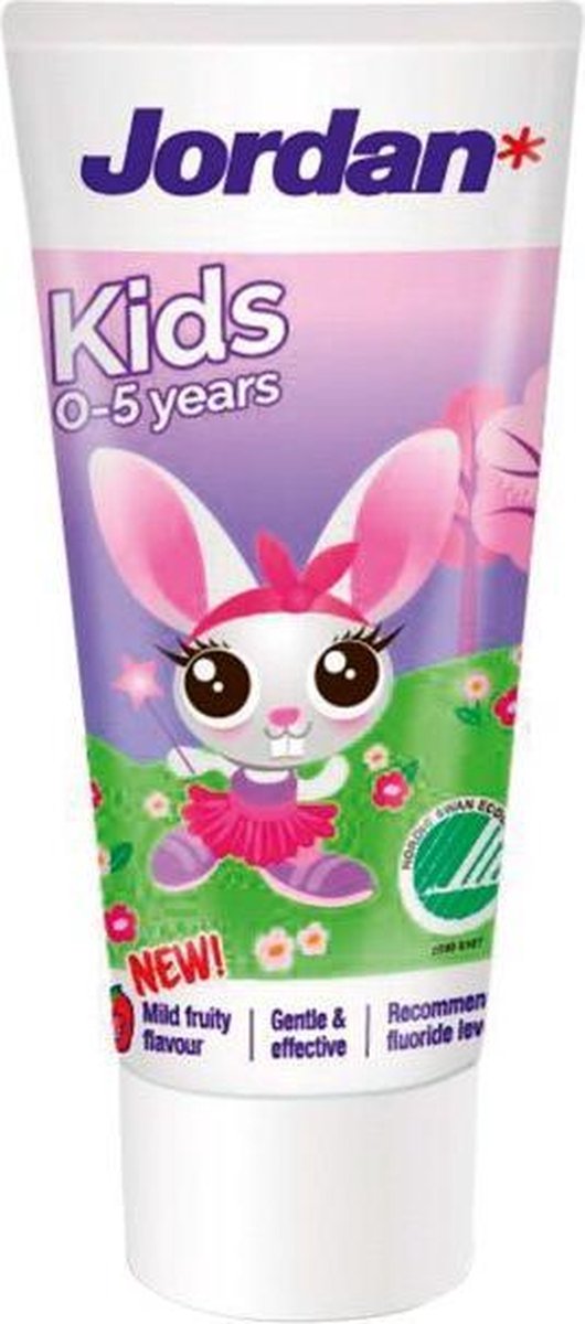 Jordan Tandpasta Kids 0-5 Jaar 50ml
