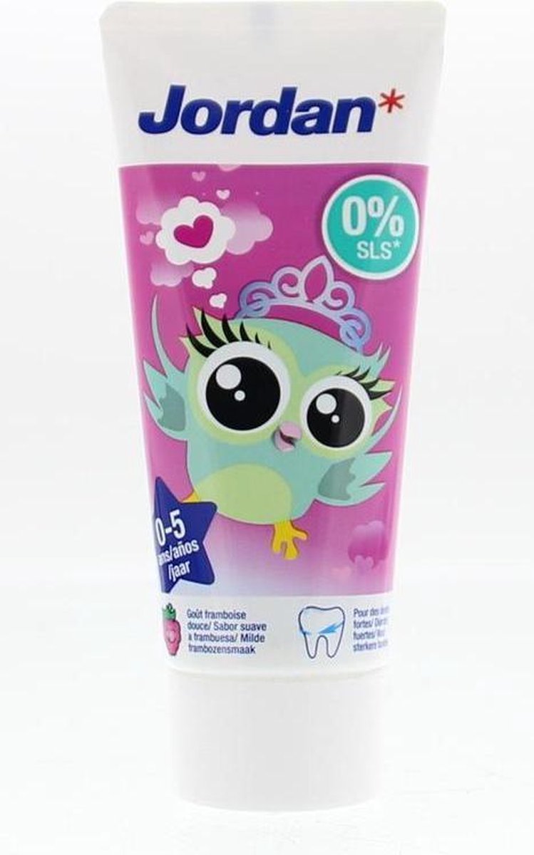 Jordan Tandpasta Kids 0-5 Jaar 50ml