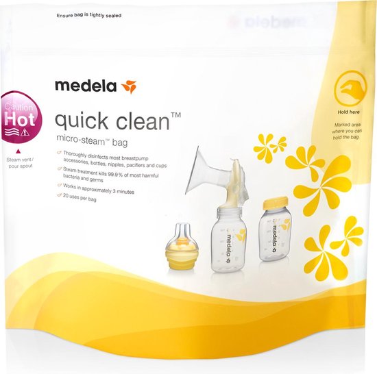 Medela Quickclean Magnetronzak 5st