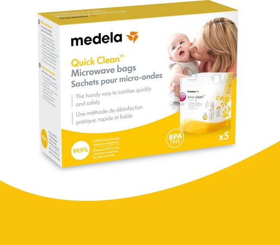 Medela Quickclean Magnetronzak 5st