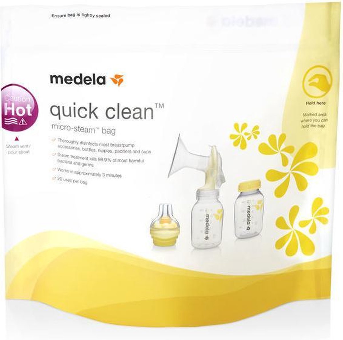 Medela Quickclean Magnetronzak 5st