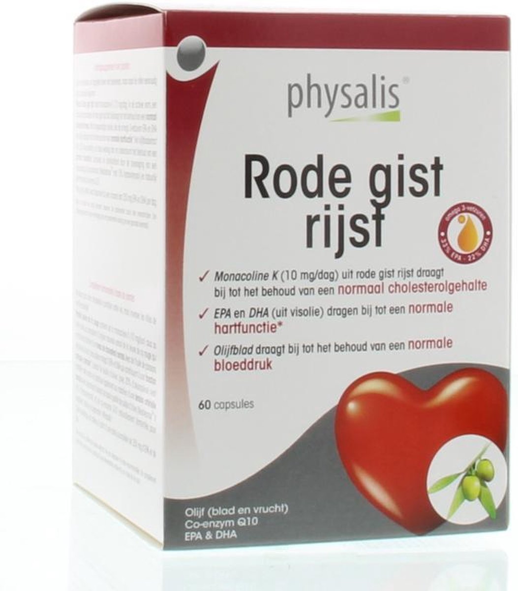 Physalis Rode Gist Rijst Capsules