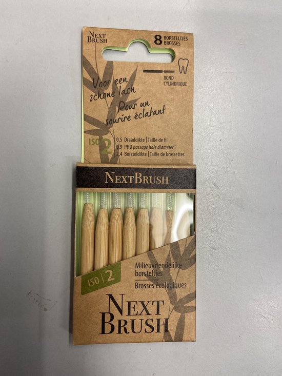 NextBrush Next Brush Ragers Bamboe Iso 2 8ST