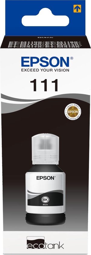 Epson 111 Inktflesje - Zwart