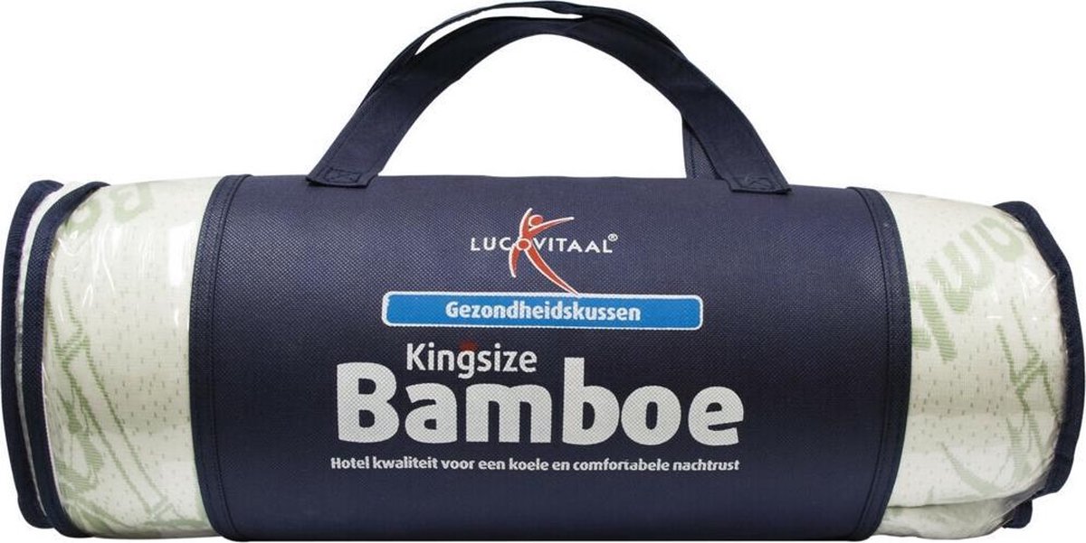 Lucovitaal Gezondheidskussen Kingsize Bamboe